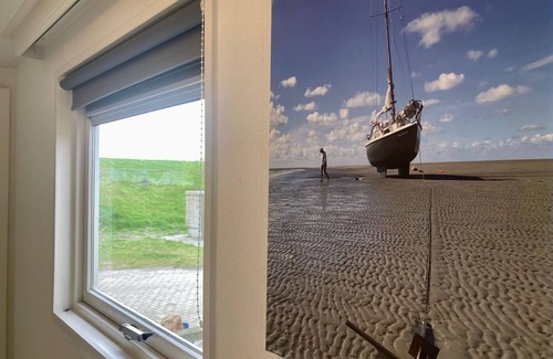 Anjum House | ‘Lauwers Loft’ 4 pers holiday home with terrace at lake Lauwersmeer