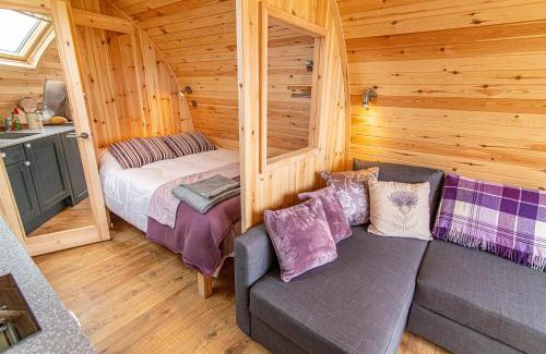 Aberfeldy Apartment | Lawers Luxury Glamping Pet Friendly Pod at Pitilie Pods
