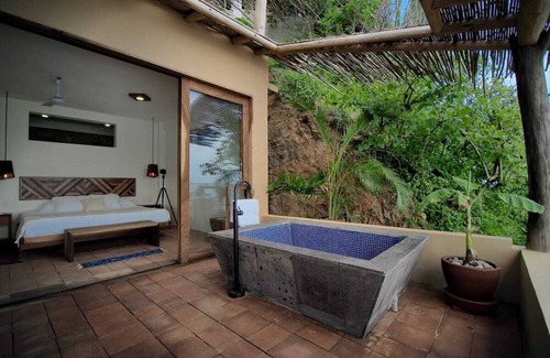 San Agustinillo Apartment | Lazuli Mar - Beachfront Loft