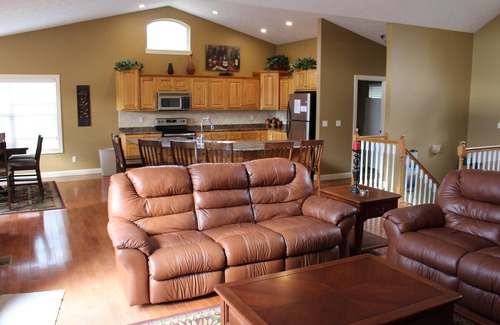 Speedwell House | 'Lazy Daze' - Lakefront Home, Two Family Rooms, Private Dock, Hot Tub!