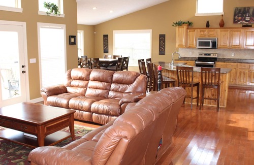 Speedwell House | 'Lazy Daze' - Lakefront Home, Two Family Rooms, Private Dock, Hot Tub!