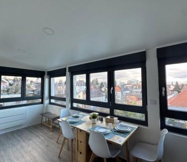 Mulhouse Apartment | # Le 13 # Nouveau T3 rénové au calme vue sur les Vosges