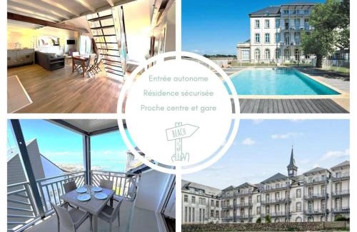 Le Croisic Apartment | Le 307 : Face à l'océan avec Piscine, accès plage