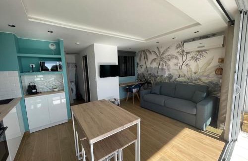 Cap d'Ail Apartment | Le Bali , terrasse, piscine et parking privé