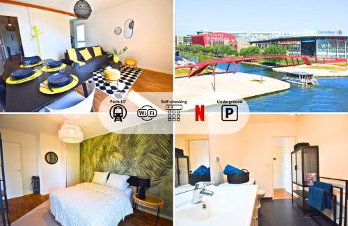 Aubervilliers Apartment | Le Bicolore Parisien