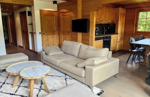 Le Planellet Apartment | Le Bragalove, cocoon with garden at Mont d'Arbois, close to ski and golf courses