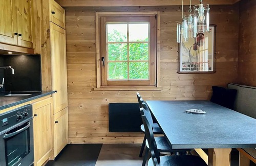 Le Planellet Apartment | Le Bragalove, cocoon with garden at Mont d'Arbois, close to ski and golf courses