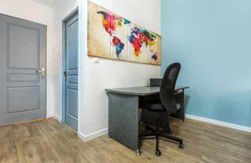 Tourcoing Apartment | Le Business. idéal pour travailler mais pas que!