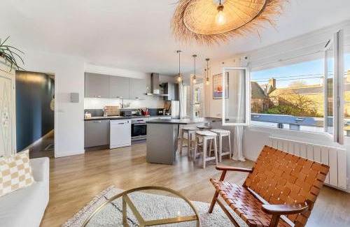 Saint-Servan Apartment | Le Cerf-Volant, joli 2 chambres, parking