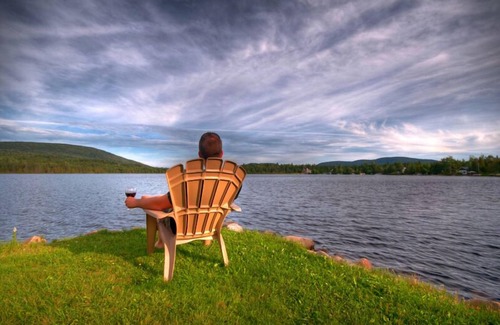 Saint-Tite-des-Caps Cottage | Le Chalet Relax du Lac St-Tite