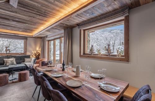 Le Raffort Ski Chalet | Le Cheval Blanc et Le Loup Blanc, jacuzzi, hammam, skis aux pieds