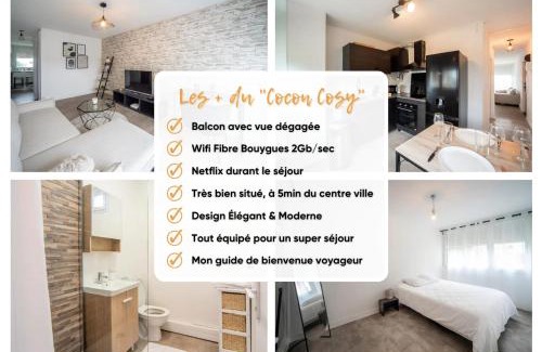 Chalon-sur-Saone Apartment | Le Cocon Cosy à Chalon-sur-Saône