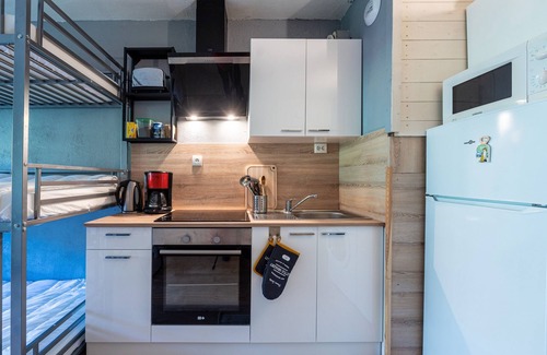 Le Corbier Apartment | Le Cosmos Villarembert - Studio 5p vue montagne