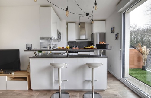 Villepinte Apartment | Le Cosy de l'Ourcq, 40m² one-bedroom apartment 20 minutes from Paris