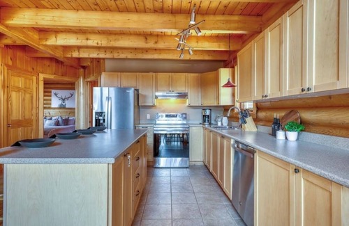 St-Adolphe-d'Howard House | Le Courchevel Luxe Chalet + Private Pool & Jacuzzi