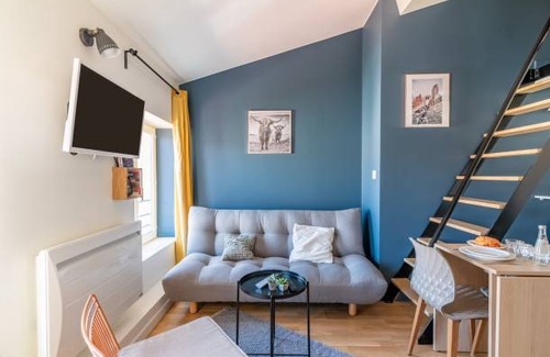 Chartreux - Saint Vincent Apartment | Le Petit Dupont - Ravissant Studio Quartier Croix Rousse