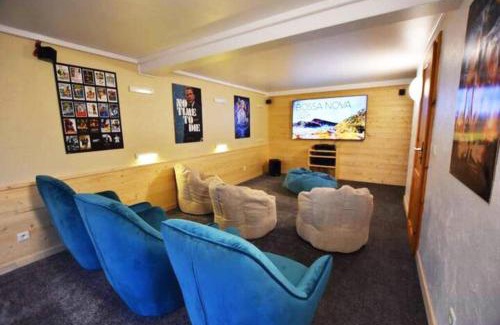 Longfaye Ski Chalet | Le Héron 28pers, Malmedy- Home cinéma, balnéo, sauna, jardin