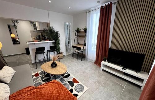 Pantin Apartment | Le Japandi - Cosyloc Agency - Aux Portes de Paris