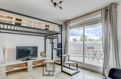 Tournefeuille Apartment | Le Marigny - Studio avec piscine partagée