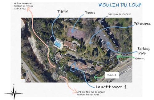 Bastide Giraud Apartment | Le Moulin - Piscine, Tennis, TV, Plage à 5min