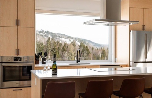 Saint Come Ski Chalet | Le Nordet - Spa, Game Room, and Stunning View