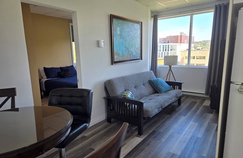Chicoutimi Apartment | Le Panoramique, 1 bedroom, downtown chicoutimi