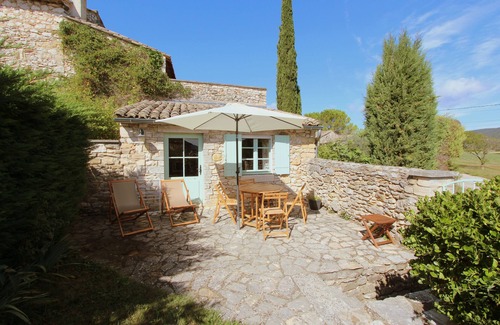 Verfeuil House | Le Patio cottage with peaceful pool near Cèze valley and Uzès
