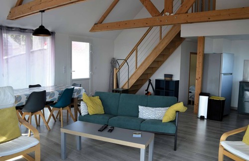 Saint-Come-de-Fresne House | Le Perchoir Avec vue Mer, à 300m de la Plage