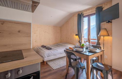 La Giettaz Apartment | Le Petit Aravis - village et vue panoramique
