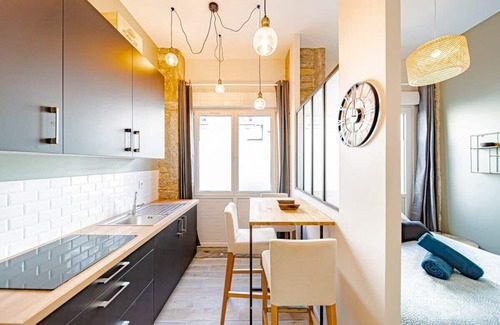 Saint Michel - Mairie Apartment | Le Petit Reinach -appartement cosy-Saxe-Gambetta