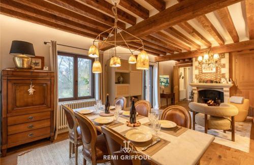 Gonneville-sur-Honfleur House | Le refuge Balte 4 - Nordic Spa with Wood Fire - Unique Experience