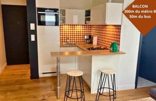 Jeanne d'Arc-Longs Champs-Beaulieu Apartment | Le Rennais - proche métro