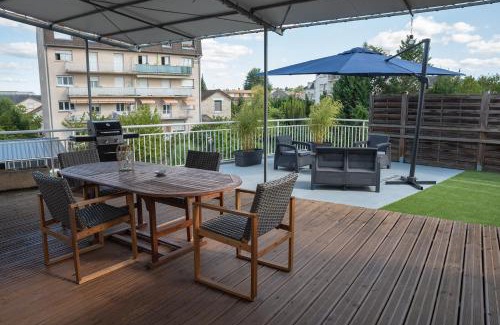 Brive-la-Gaillarde Apartment | Le Rooftop Briviste - 2 Chambres
