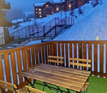 Puy-Saint-Vincent Apartment | Le studio 1800 aux pieds des pistes