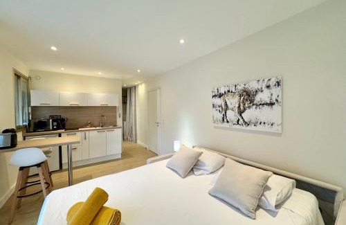 Pointe Croisette Apartment | Le studio Palm Beach, Clim ,Parking, Neuf