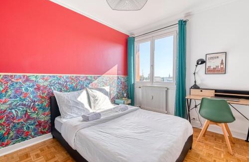Saint-Jacques - Nazareth Apartment | Le Super 8 - Free Parking, Fast WiFi, Calm - Top Angers, Families & Groupes