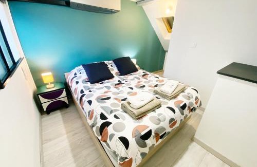 Reims Apartment | Le Sweet Home, clim, parking privé, wifi