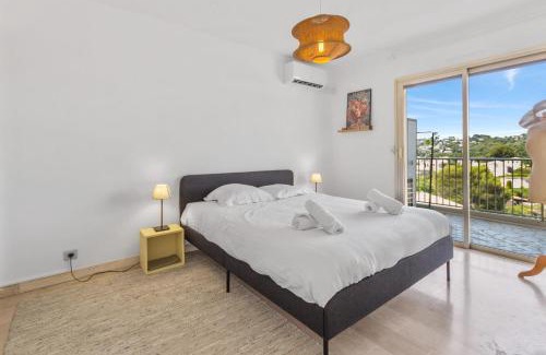 Plaine de la Brague Apartment | Le Thalassa - Spacious - Sea View - AC - Parking - Pool