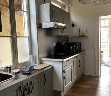 Fecamp Apartment | LE WELCOME vue port appartement plain pied