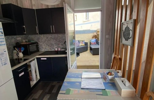 Le Crotoy House | Le13degabrielle, Terrasse Bois, à 200m de la Plage