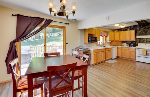 Deadwood House | Lead Hideaway with Fireplace, Grill and Deck!