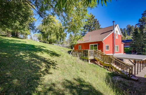 Deadwood House | Lead Hideaway with Fireplace, Grill and Deck!