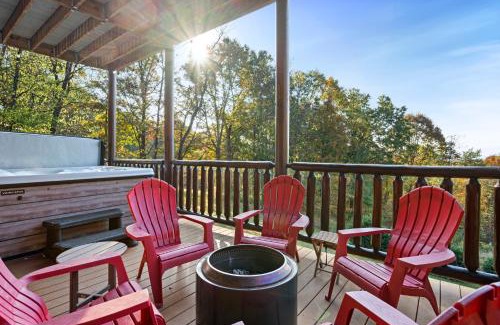 Kodak House | Leaf Season!dog Friendly Cabinviewshottub