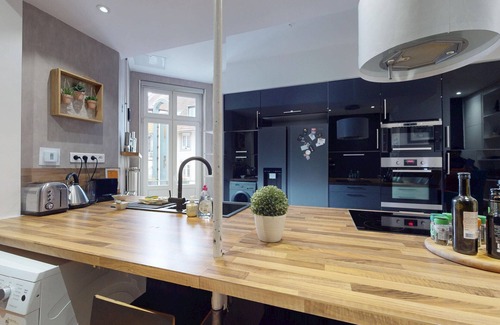 Vauban Apartment | leblois 78m2 avec grande cuisine 2br 2bth