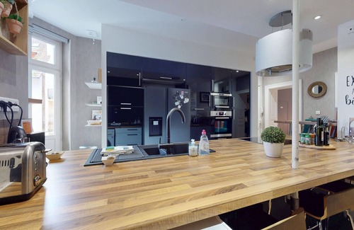 Vauban Apartment | leblois 78m2 avec grande cuisine 2br 2bth