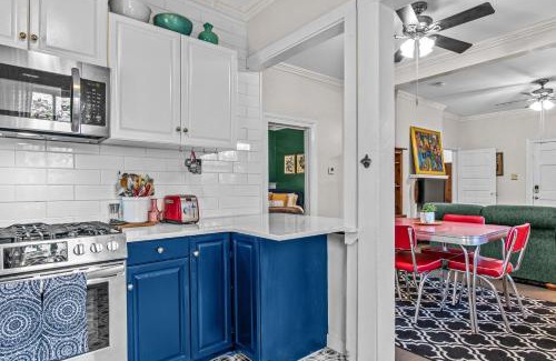 Athens House | Lenoir Cottage with covered patio and fire pit