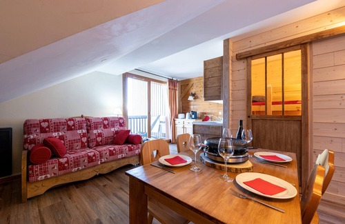 Le Corbier Apartment | Les Alpages du Corbier C301 - Piscine partagée
