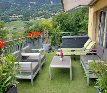 Chandolin-près-Savièse House | Les balcons du Rhône