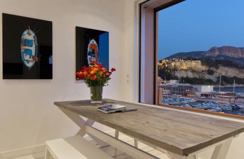 Cassis Apartment | Les Barques, Vue splendide sur le port de Cassis