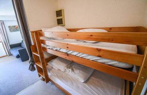 Saint-Jean-dʼAulps Apartment | Les Cimes, Chaleureux studio 4 pers, 50m du télécabine, vue dégagée sur les pistes, DRAPS NON COMPRIS